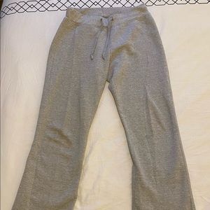 Grey sweatpants
